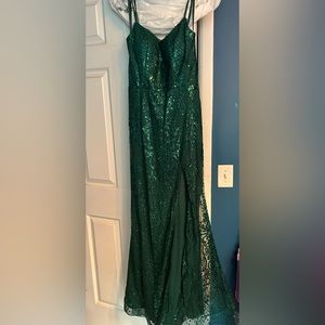 Emerald Green Prom Dress